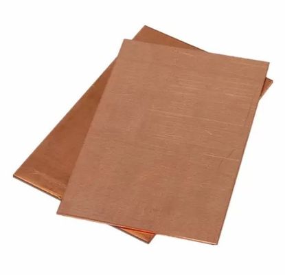 Płyty miedziane polerowane Płyty miedziane C11000 C10200 Płyty miedziane 1 mm